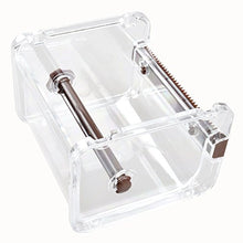 Load image into Gallery viewer, 2pcs HomDSim Washi Tape Dispenser Cutter,Roll Tape Holder Organizer,Masking Tape Desktop Tape DIY Sticker Roll Tape Cutter Holder Storage,Washi Tape Box Brown

