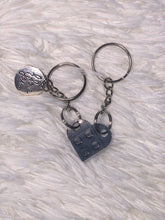 Load image into Gallery viewer, LEGO Heart Keychain - Two pieces
