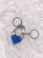 Load image into Gallery viewer, LEGO Heart Keychain - Two pieces
