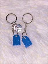 Load image into Gallery viewer, LEGO Heart Keychain - Two pieces
