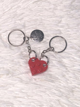 Load image into Gallery viewer, LEGO Heart Keychain - Two pieces
